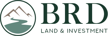 Buller River Development Land & Investment logo with mountains